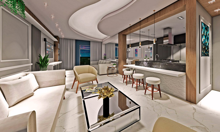 Projeto Interiores Klung – Campinas